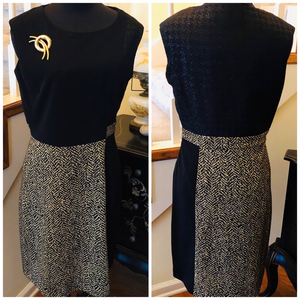 NineWest Multi-Textured Dress